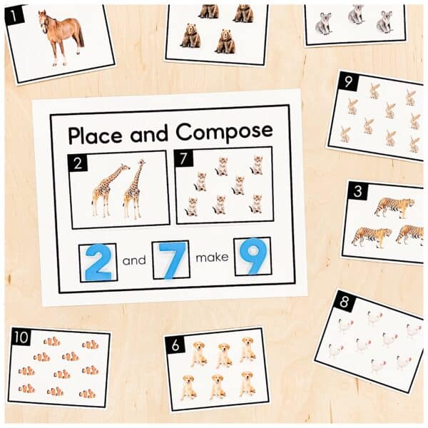 Kindergarten Composing Numbers Lessons & Centres 8 Kindergarten Composing Numbers Lessons & Centres 8