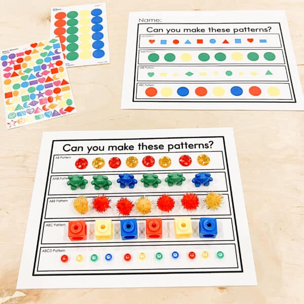 Kindergarten Patterning Lessons & Centres | Ontario 2026 Aligned 14 Kindergarten Patterning Lessons & Centres | Ontario 2026 Aligned 14