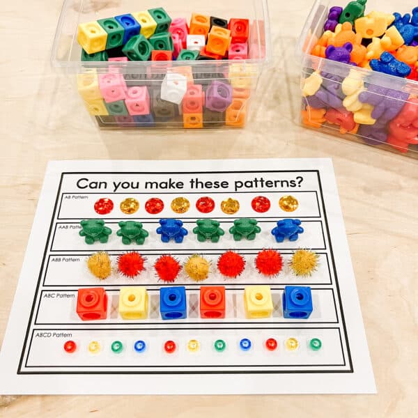 Kindergarten Patterning Lessons & Centres | Ontario 2026 Aligned 15 Kindergarten Patterning Lessons & Centres | Ontario 2026 Aligned 15