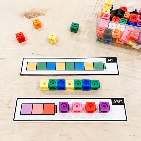 Kindergarten Patterning Lessons & Centres | Ontario 2026 Aligned 3 Kindergarten Patterning Lessons & Centres | Ontario 2026 Aligned 3