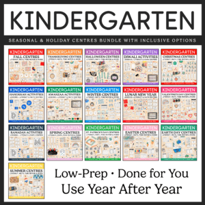 Kindergarten seasonal and inclusive holiday centre bundle cover final