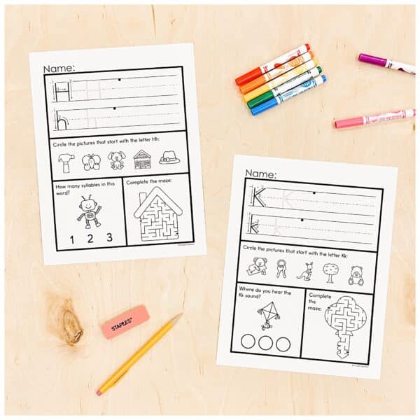 Letter Formation Practice Sheets 2 Letter Formation Practice Sheets 2