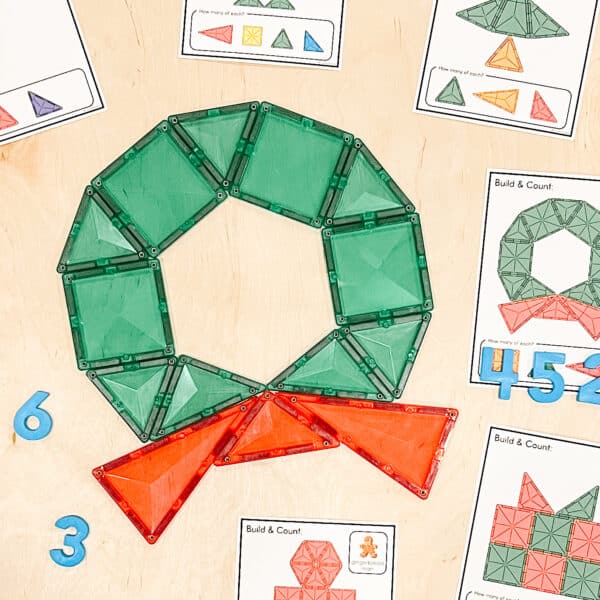 Magnetic Tiles Build & Count Christmas Magnetic Tiles Build & Count Christmas