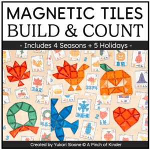 Magnetic Tiles Build & Count Cover