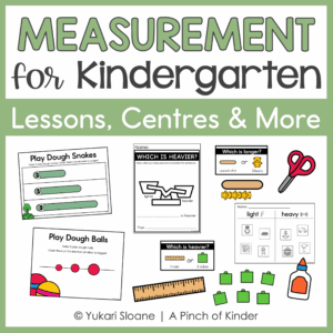 Measurement for Kindergarten Cover