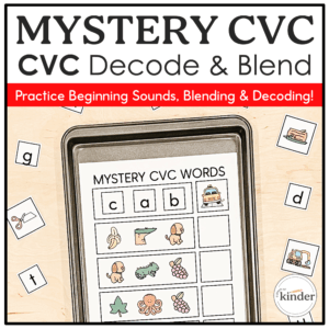 Mystery CVC Decode & Blend Cover