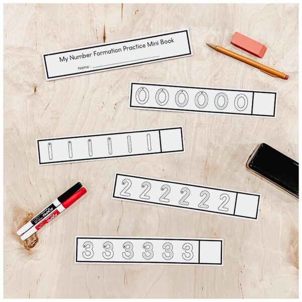 Number Form It! | Number Formation Mini Book 0–10 Number Form It! | Number Formation Mini Book 0–10