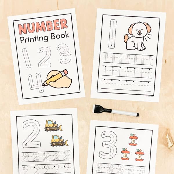 Number Print It! | Formation & Tracing Book 1 Number Print It! | Formation & Tracing Book 1