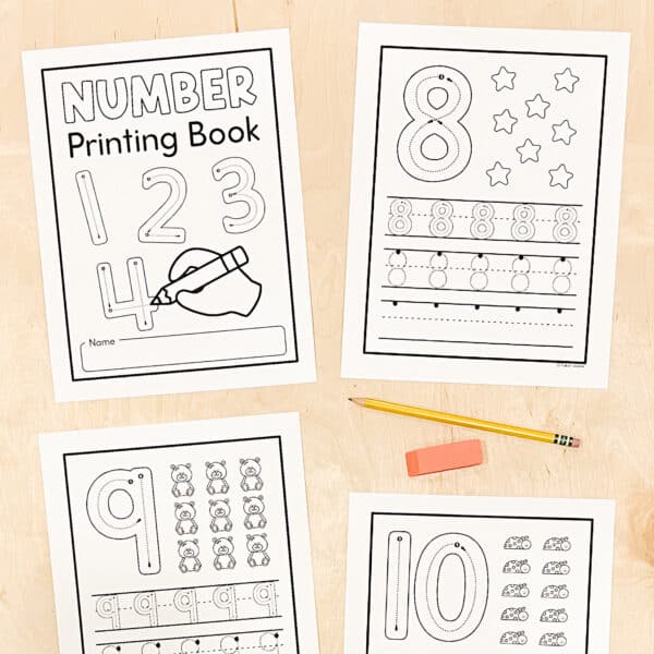 Number Print It! | Formation & Tracing Book 3 Number Print It! | Formation & Tracing Book 3