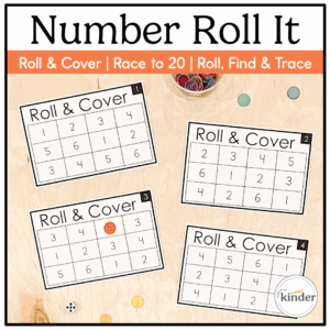 Number Roll It! | Dice Number Games 1–20 Cover