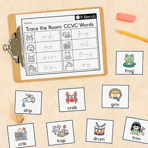Phonics Based Write the Room CCVC and CVCC 1 Phonics Based Write the Room CCVC and CVCC 1