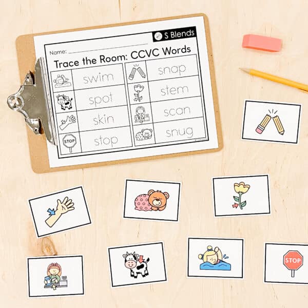 Phonics Based Write the Room CCVC and CVCC 7 Phonics Based Write the Room CCVC and CVCC 7