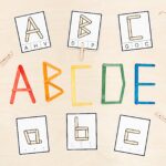 Popsicle Stick Letter Cards