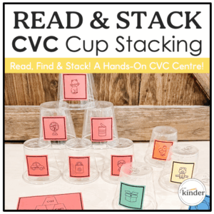 Read & Stack CVC Cup Stacking