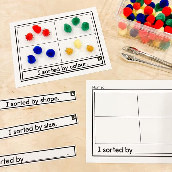 Sorting for Kindergarten 6 Sorting for Kindergarten 6