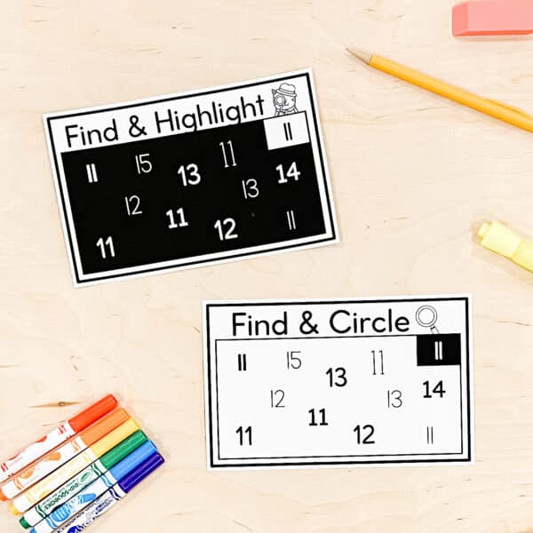Teen Numbers Mini Books 11–20 1 Teen Numbers Mini Books 11–20 1