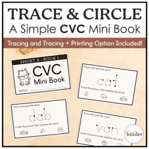 Trace & Circle CVC Mini Book Cover