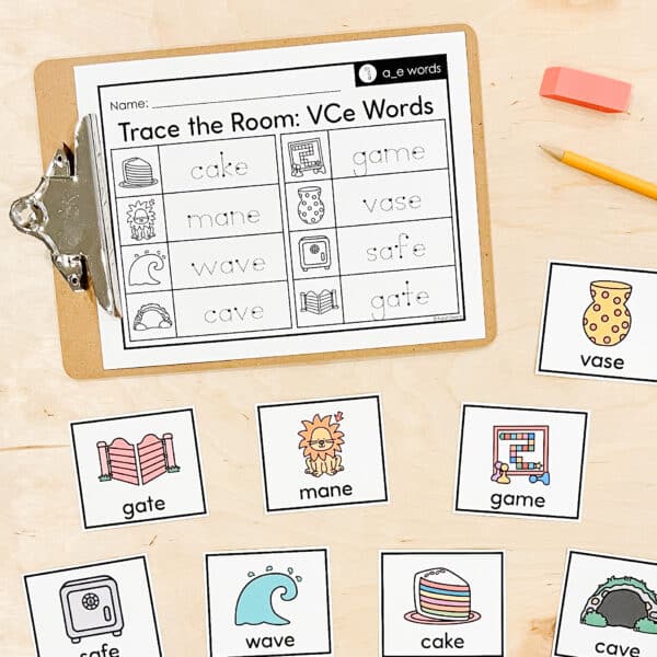 Write the Room VCe Words 2 Write the Room VCe Words 2