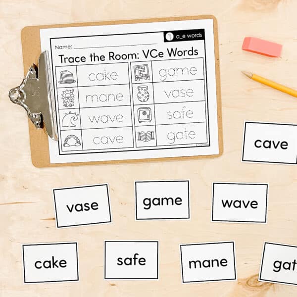 Write the Room VCe Words 3 Write the Room VCe Words 3