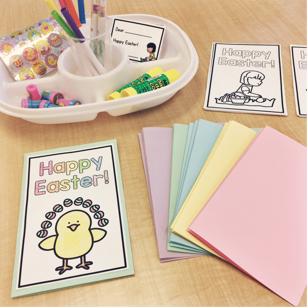 Easter Card Making Centre