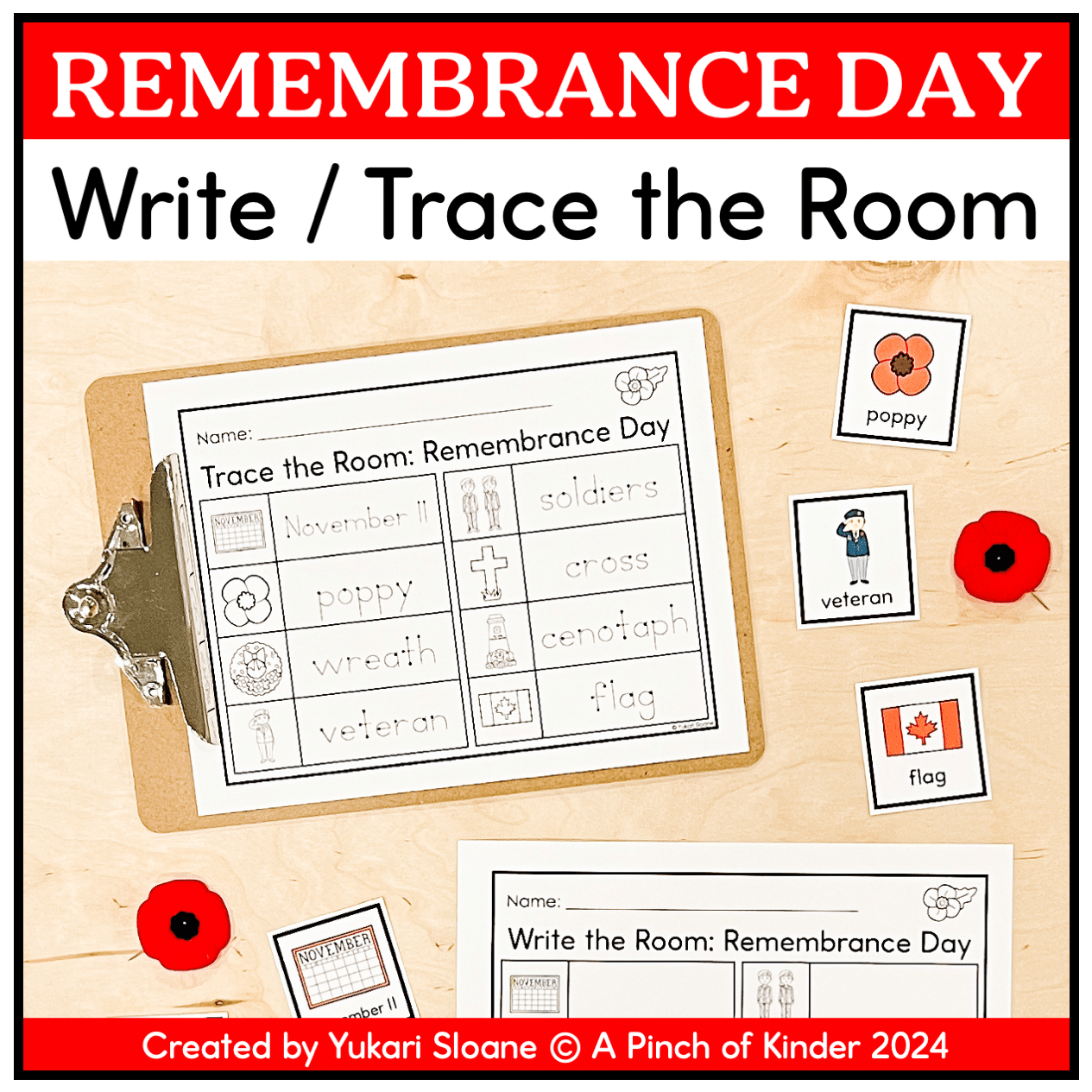 Remembrance Day Write the Room Cover