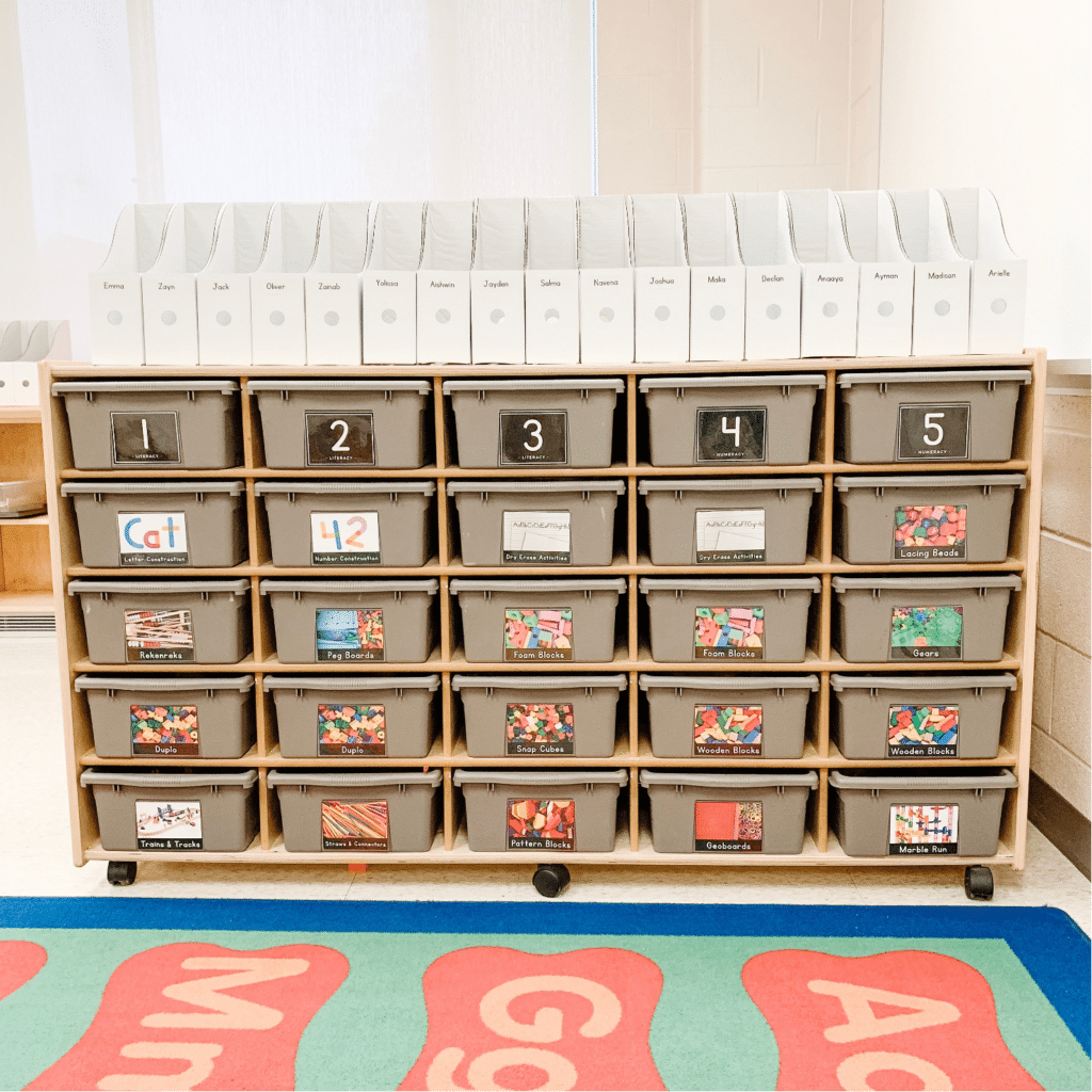 kindergarten centres - centre storage